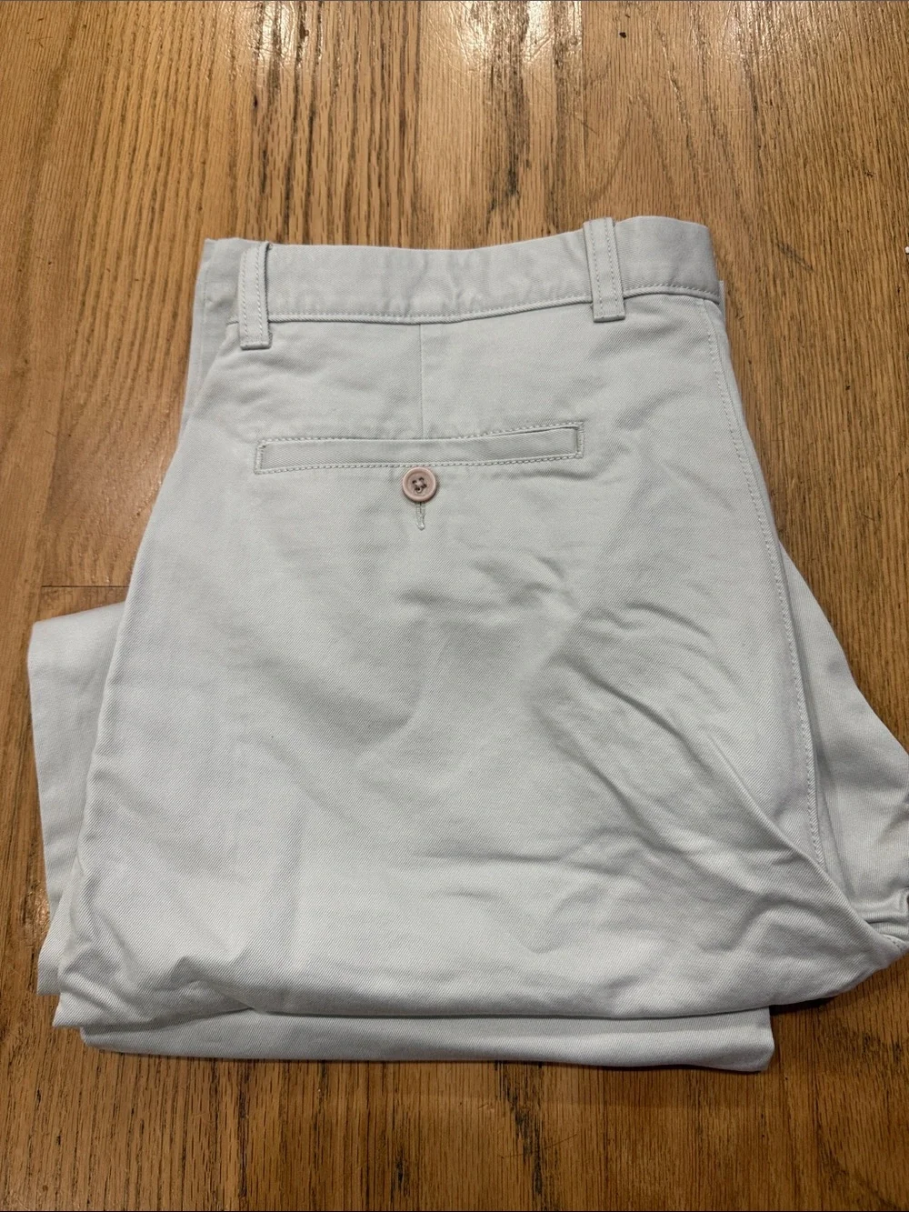 J. Crew Men's Light Gray Cotton Chinos